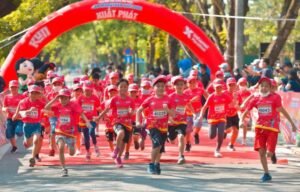 2,000 children participate in the 2024 Kun Marathon Hue children's race 3