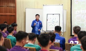 Coach Hoang Anh Tuan asked U23 Vietnam to actively finish 0